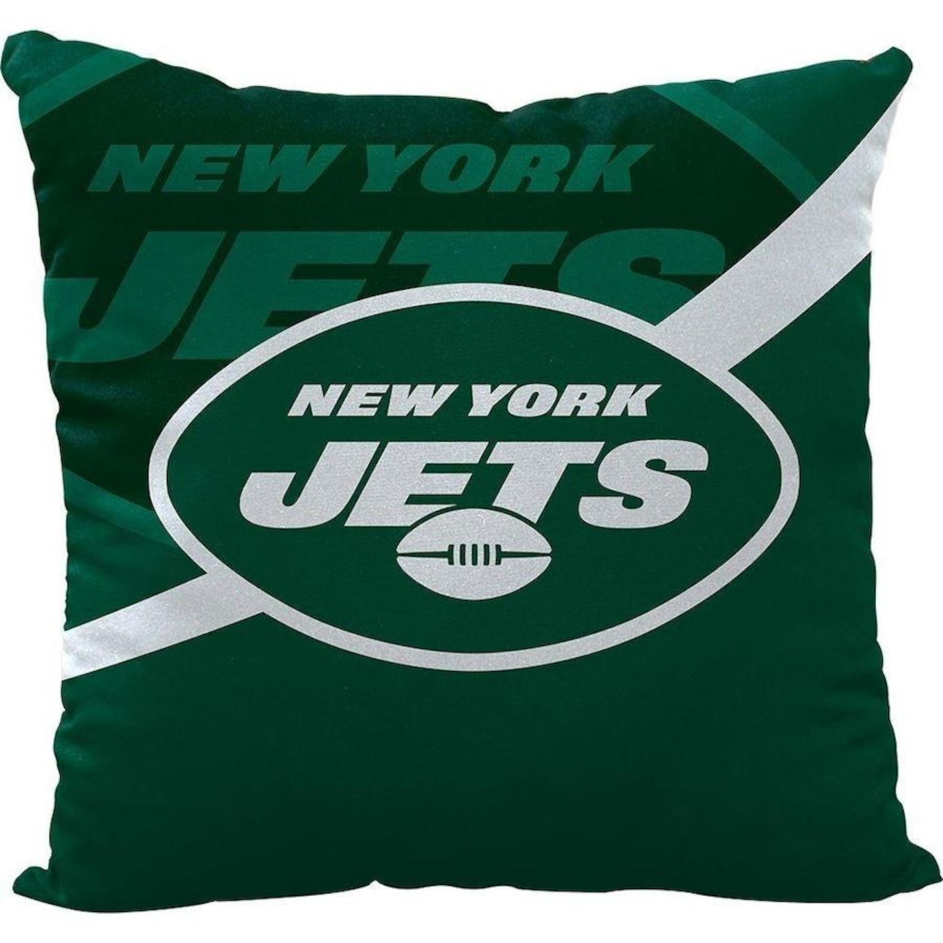 Almofada NFL New York Jets Big Logo Futebol Americano - Foto 1