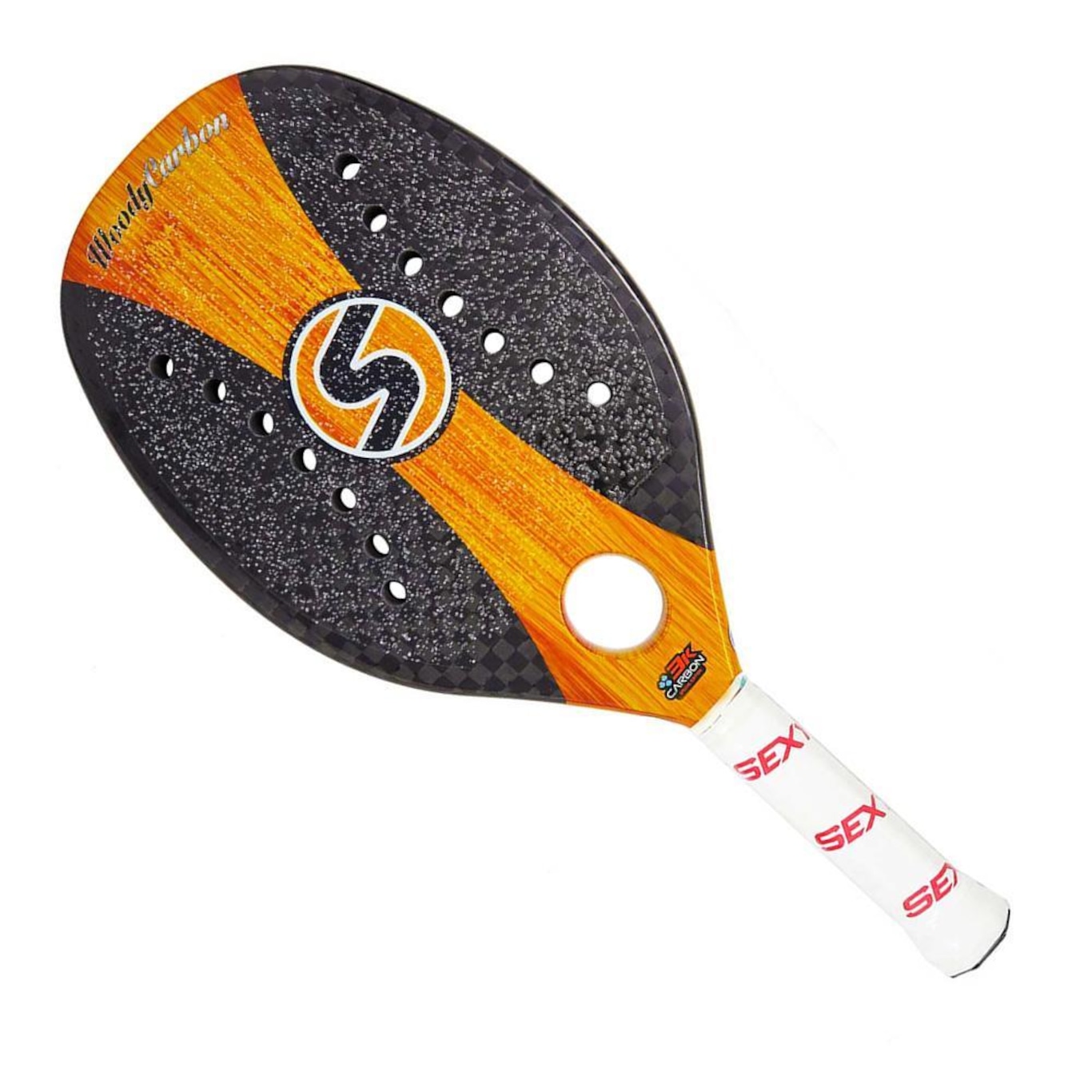 Raquete de Beach Tennis Sexy Woody Carbon Special Edition - Foto 1