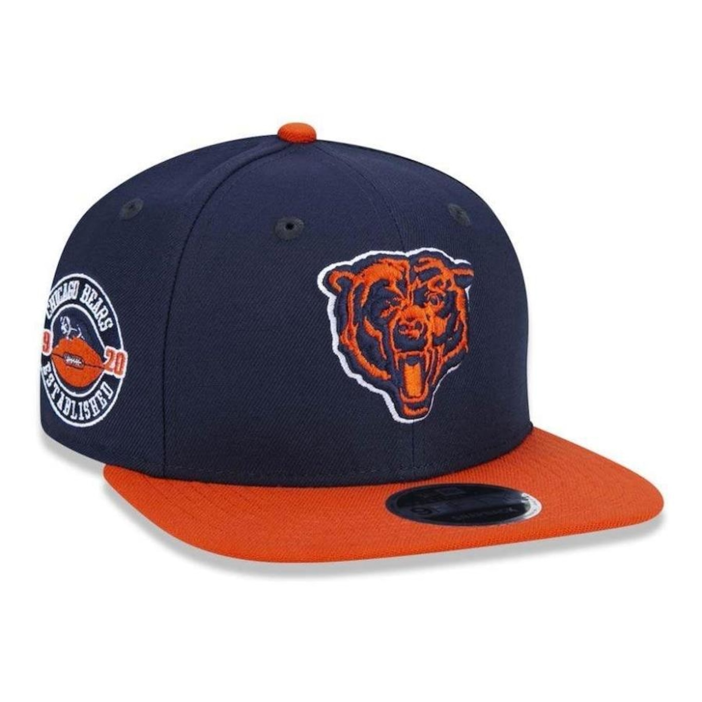 Boné Aba Reta New Era Chicago Bears 950 Classic Team  - Snapback - Adulto - Foto 3