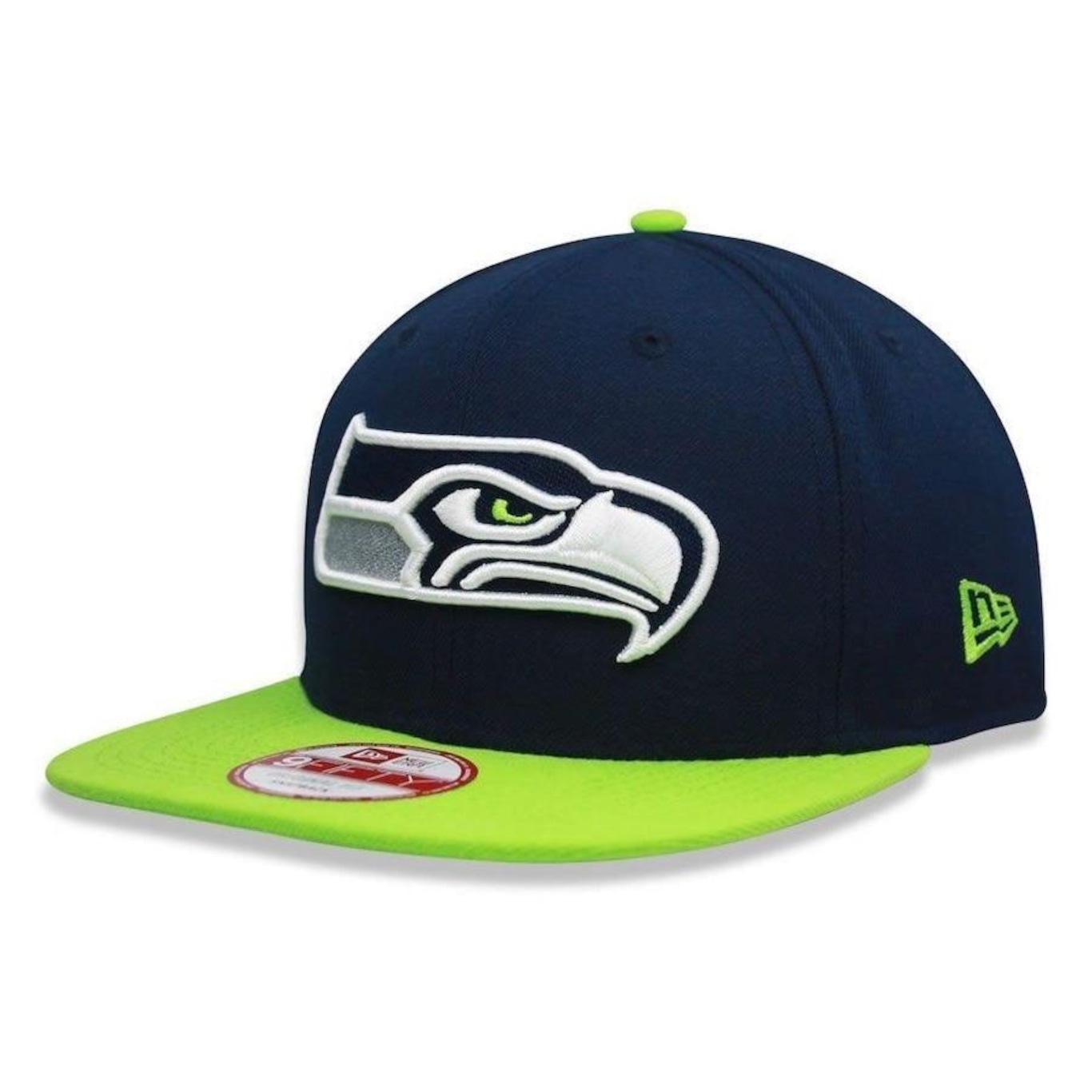 Boné Aba Reta New Era Seattle Seahawks Classic 950 - Snapback - Adulto - Foto 1