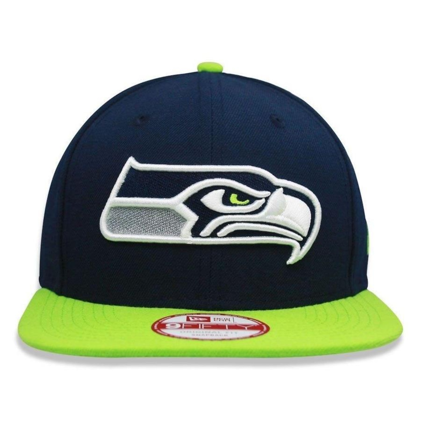 Boné Aba Reta New Era Seattle Seahawks Classic 950 - Snapback - Adulto - Foto 3