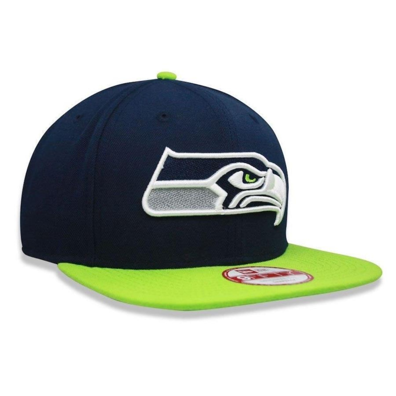 Boné Aba Reta New Era Seattle Seahawks Classic 950 - Snapback - Adulto - Foto 4