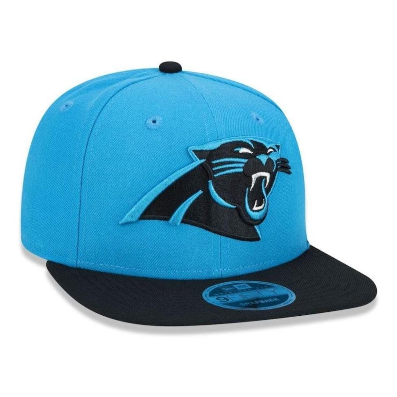 Boné Aba Reta New Era Carolina Panthers 950 Classic Team - Snapback - Adulto - Foto 3