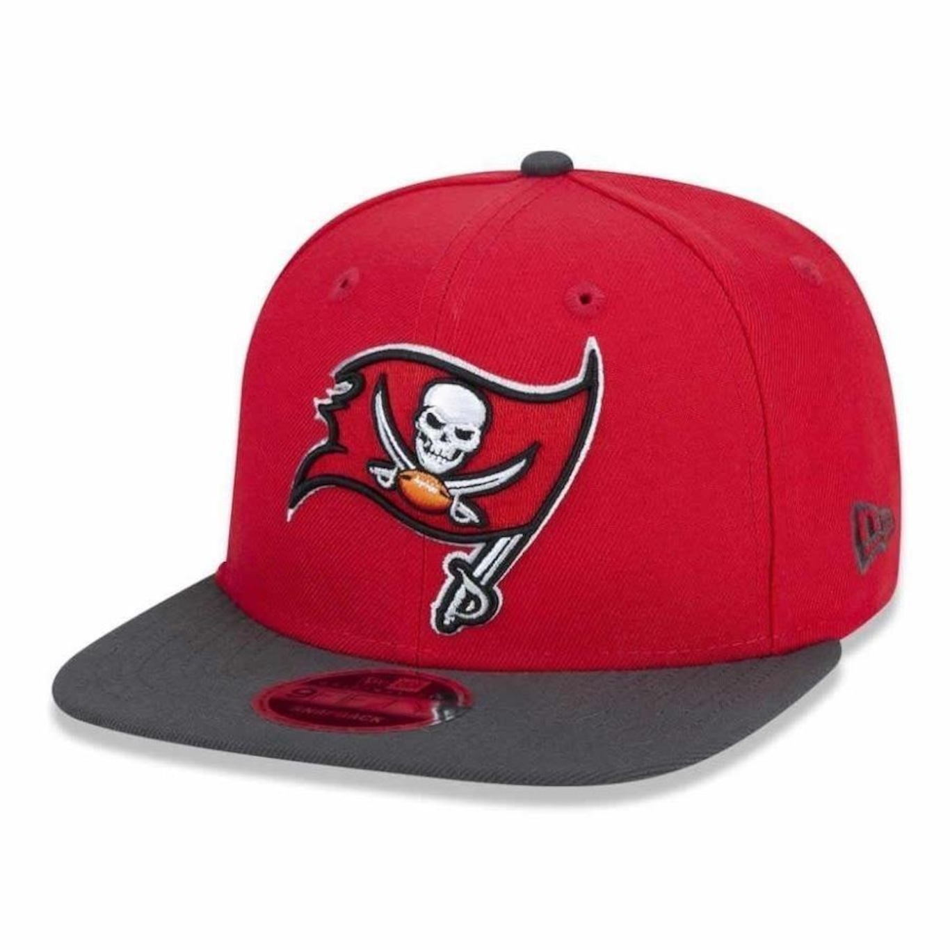 Boné Aba Reta New Era Tampa Bay Buccanneers 950 Classic Team - Snapback - Adulto - Foto 1