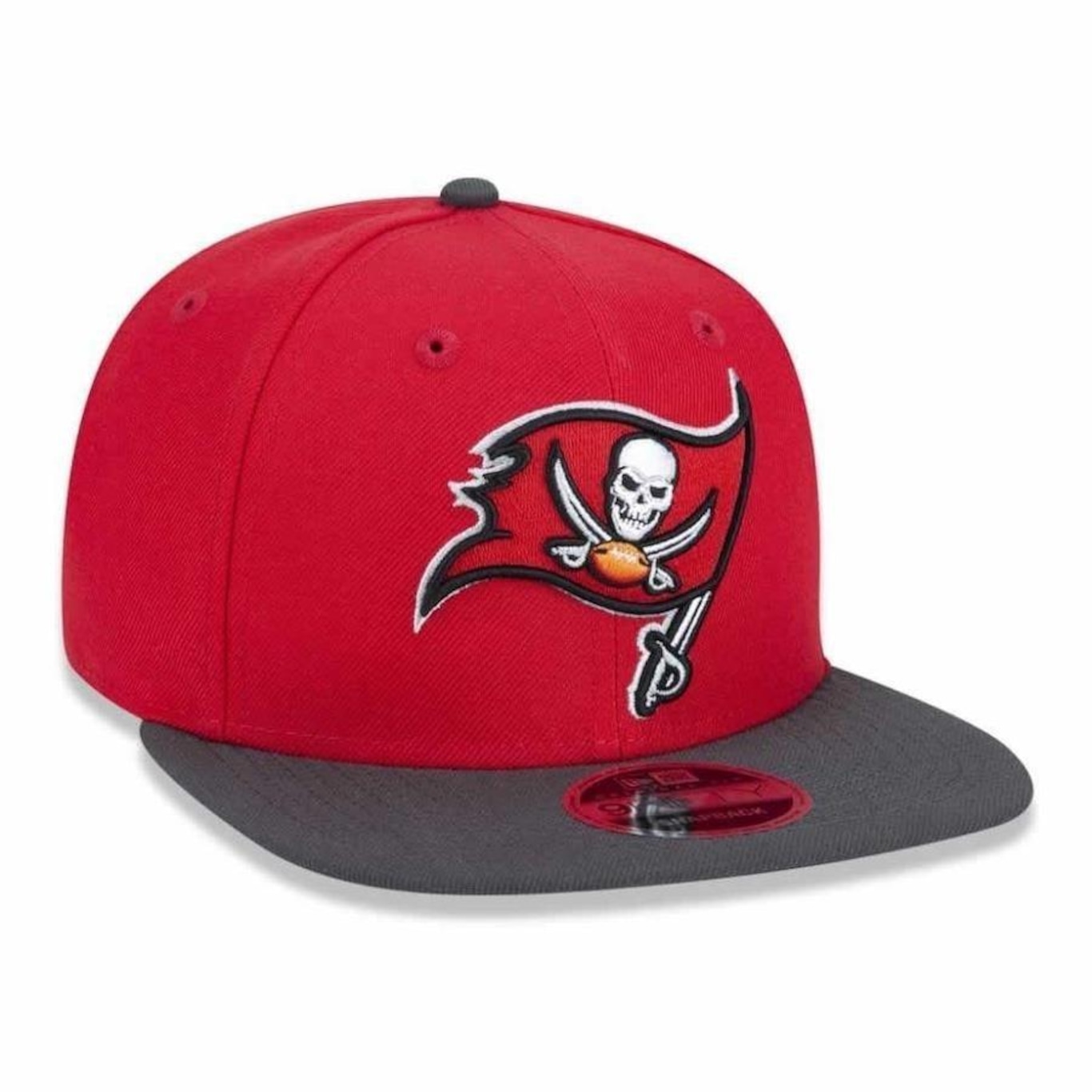 Boné Aba Reta New Era Tampa Bay Buccanneers 950 Classic Team - Snapback - Adulto - Foto 4