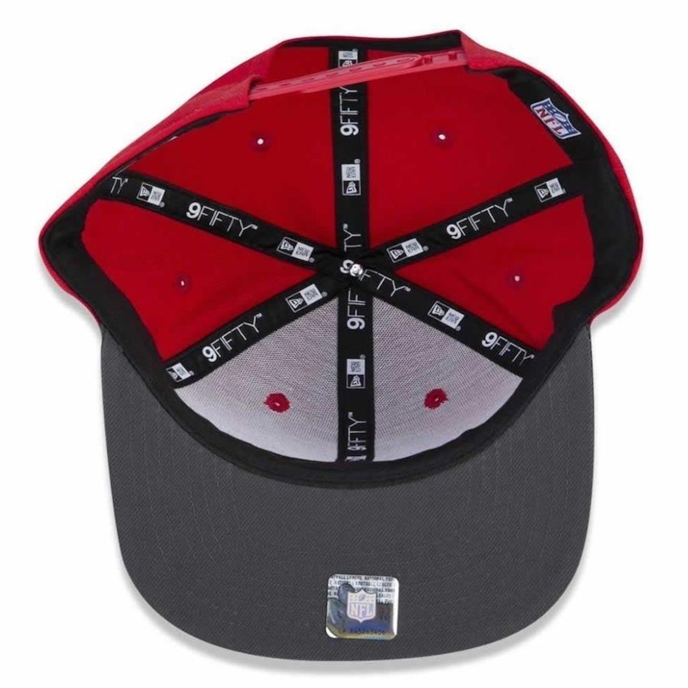 Boné Aba Reta New Era Tampa Bay Buccanneers 950 Classic Team - Snapback - Adulto - Foto 5