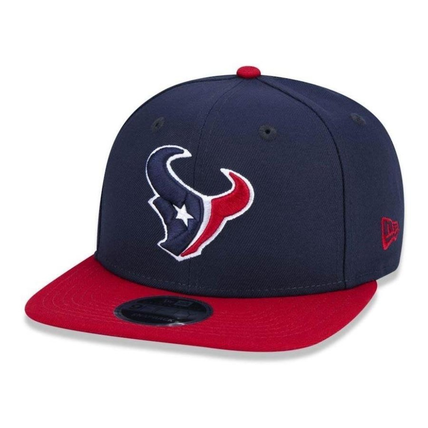 Boné Aba Reta New Era Houston Texans 950 Classic Team - Snapback - Adulto - Foto 1