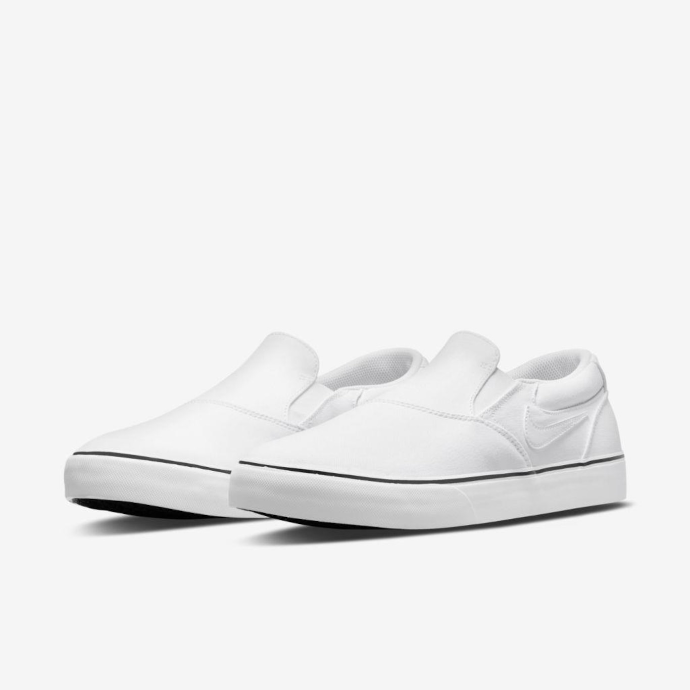 Nike sb slip sales ons white