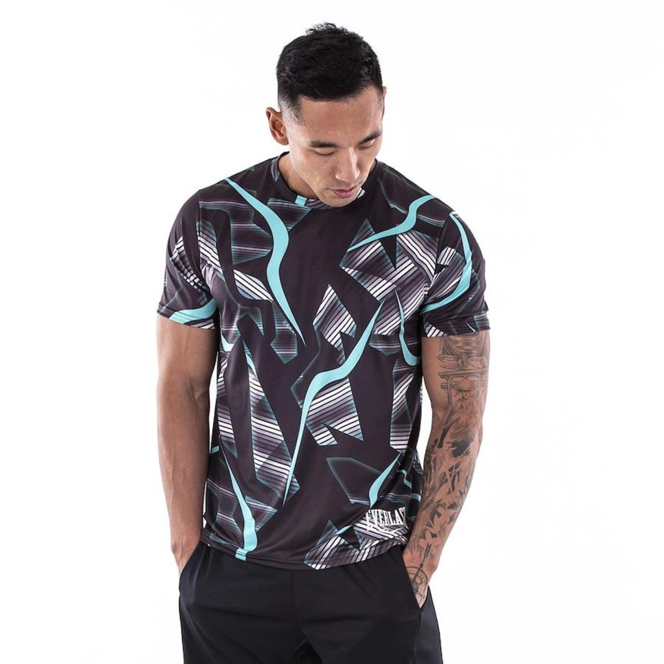 Camiseta Everlast Tron - Masculina - Foto 2