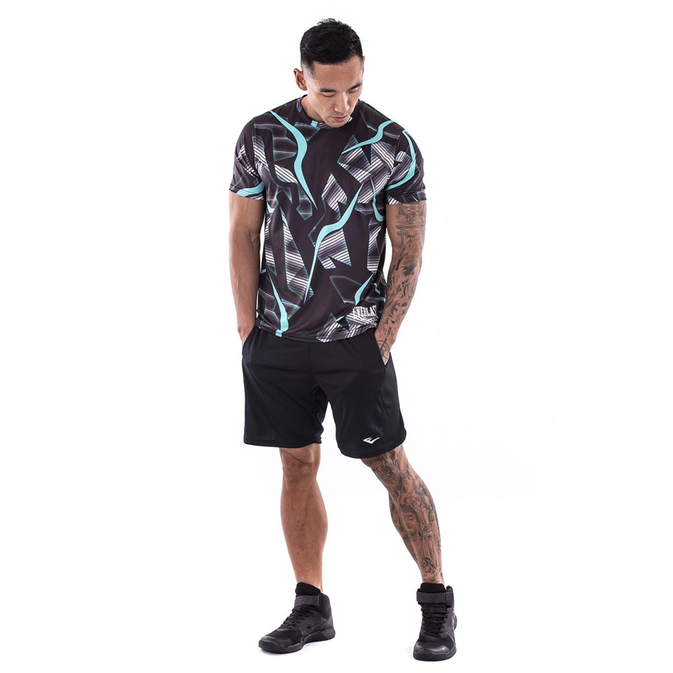 Camiseta Everlast Tron - Masculina - Foto 5