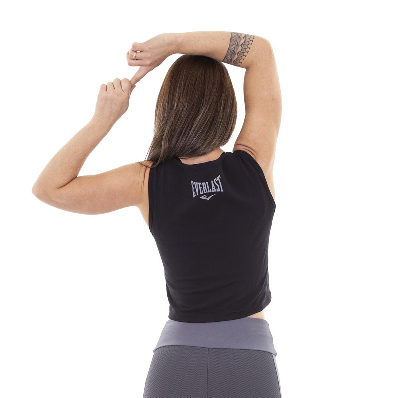 Blusa Cropped Everlast Flores - Feminina - Foto 4