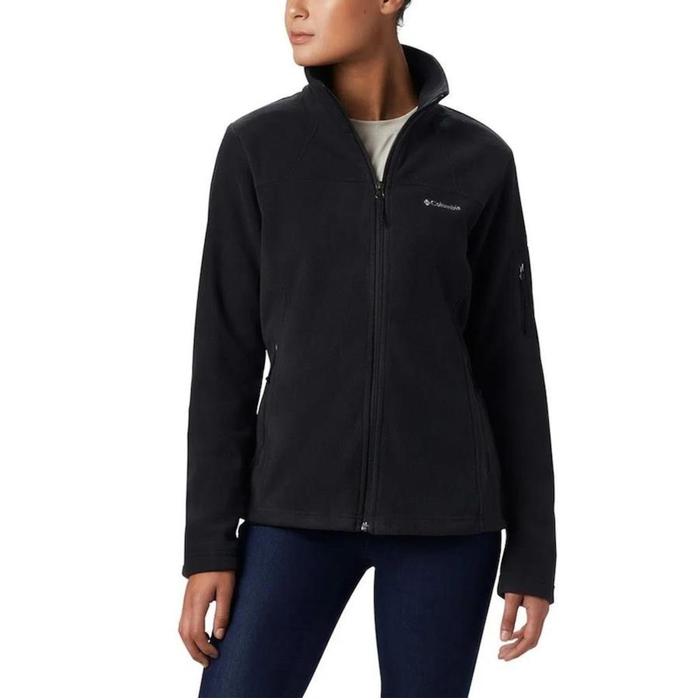 Jaqueta Fleece Columbia Fast Trek II - Feminina - Foto 1