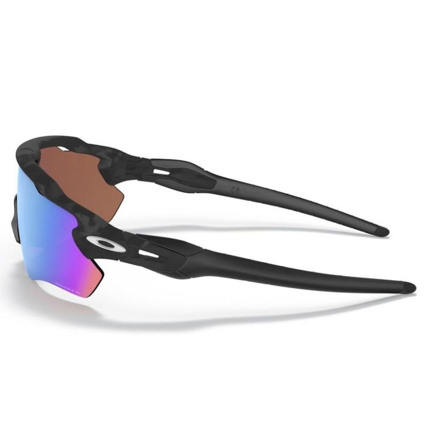 Óculos de Sol Unissex Oakley Radar EV Path Blk Camo W Prizm Deep Water Pol - Foto 2