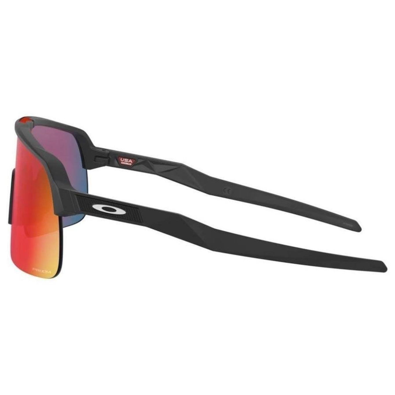 Óculos de Sol Oakley Sutro Lite Matte Black W/ Prizm Road - Unissex - Foto 2