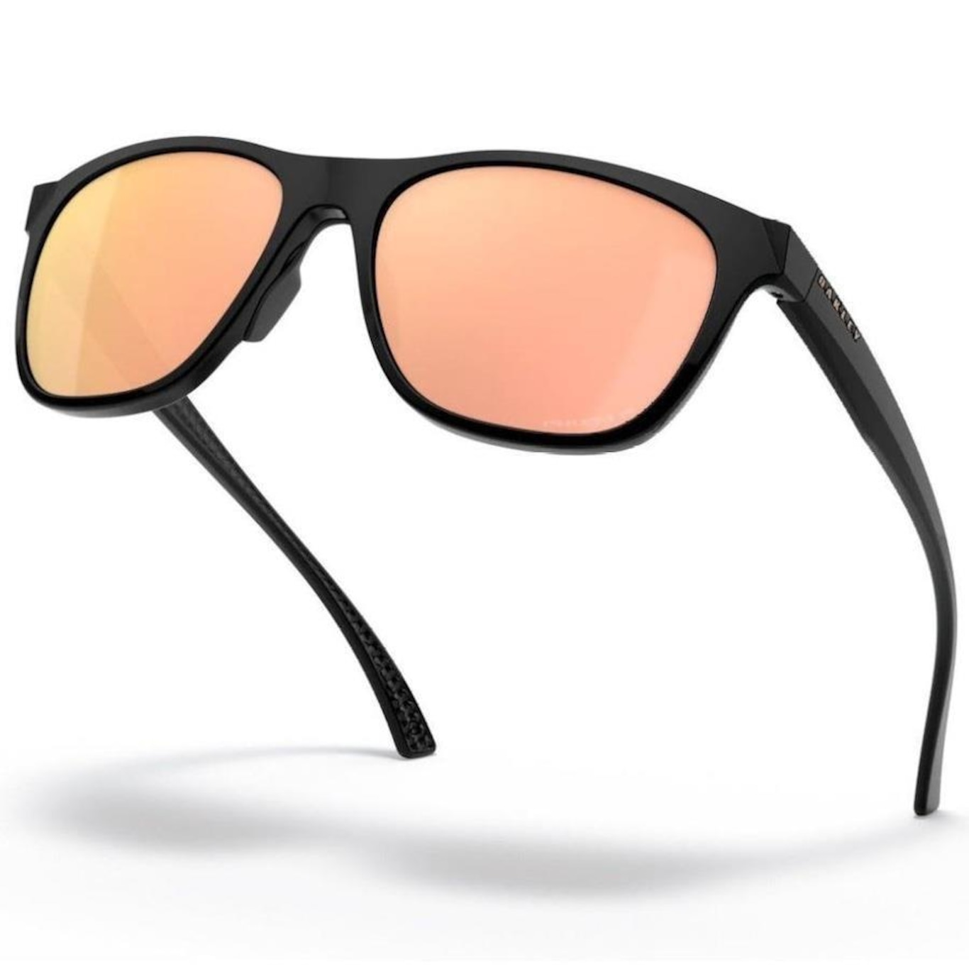 Óculos de Sol Unissex Oakley Leadline Blk W Prizm Polarized - Foto 2