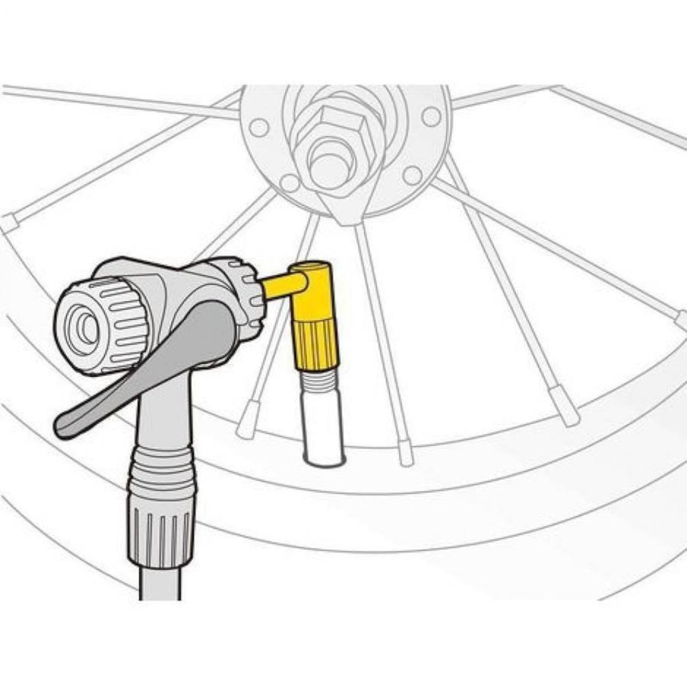 Adaptador Topeak para Válvula Schrader - TSV01 - Foto 2