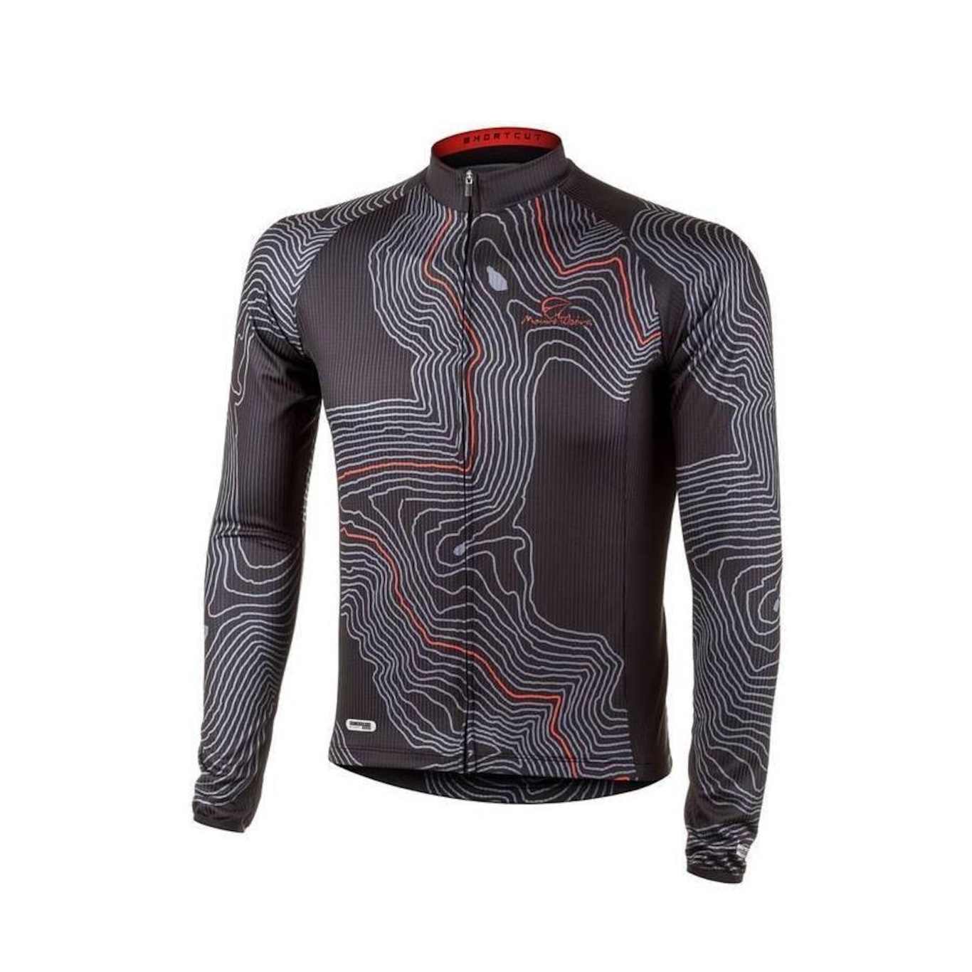 Camisa para Ciclismo Mauro Ribeiro Manga Longa Short - Masculina - Foto 1