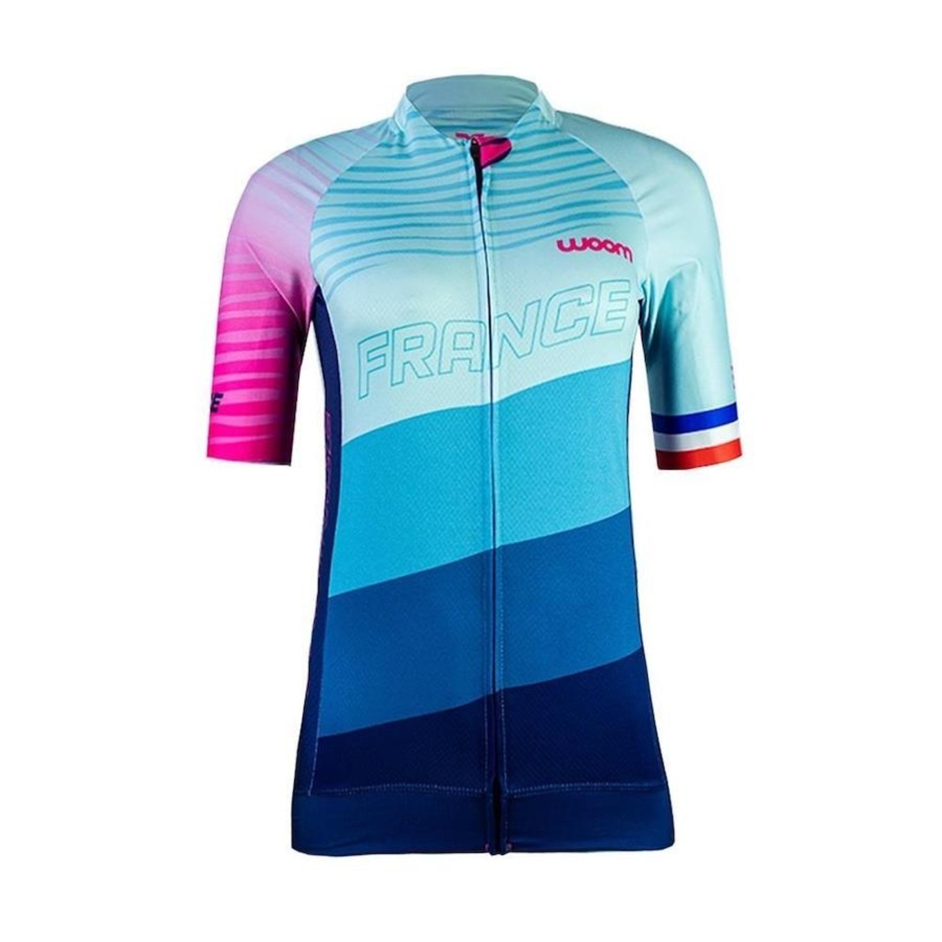 Camisa de Ciclismo Woom Supreme France - Feminino - Foto 1