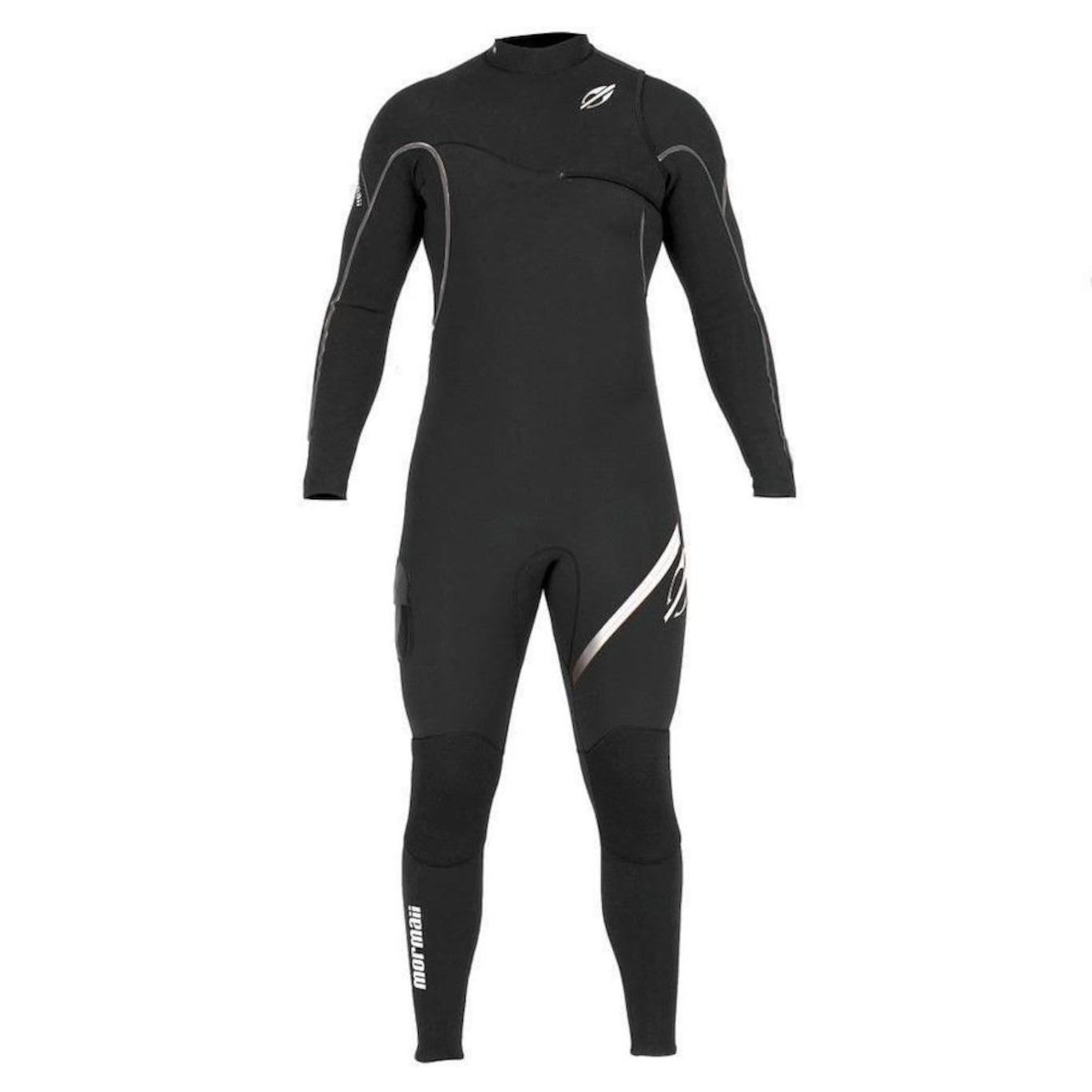 Long John Manga Longa Mormaii Chestzip 3.2mm Flexxxa Pro Surf - Masculino - Foto 1