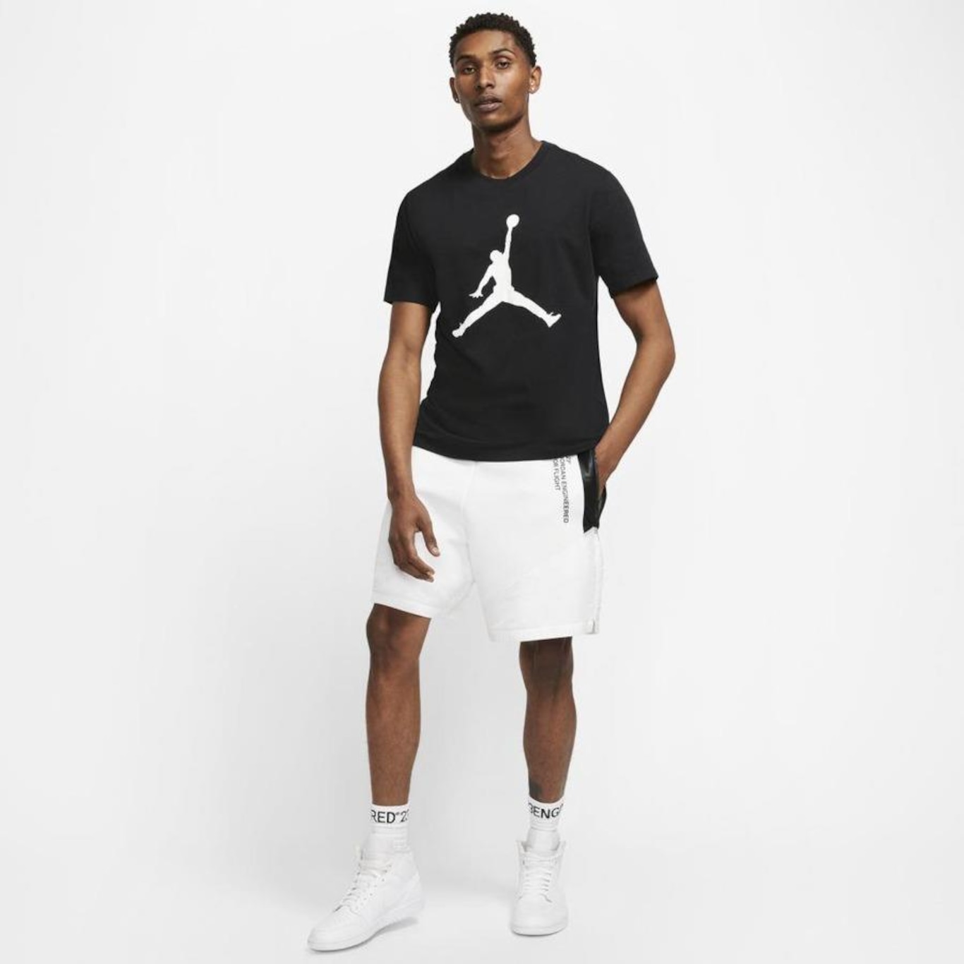 Camiseta Nike Jordan Jumpman - Masculina - Foto 4