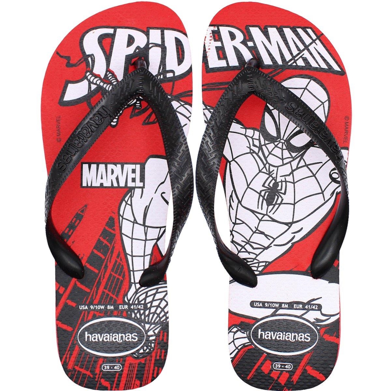 Chinelo Havaianas Top Marvel - Masculino - Foto 1