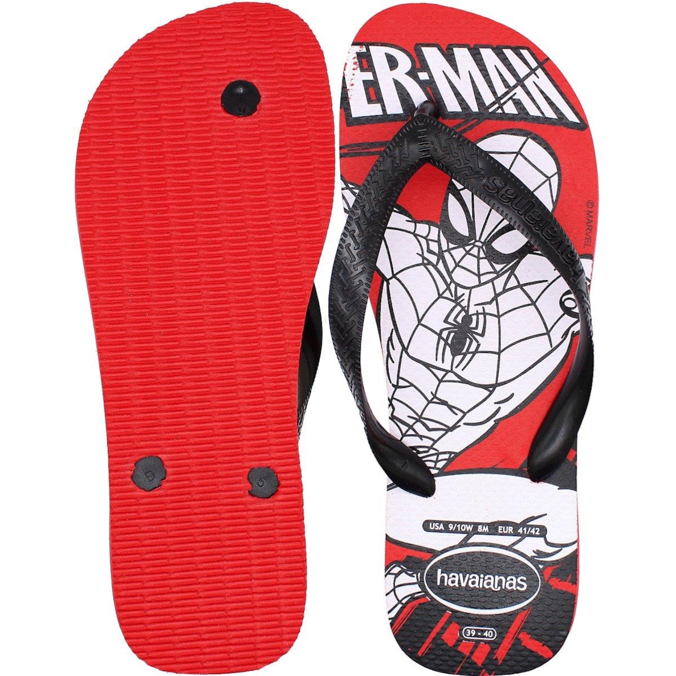 Chinelo Havaianas Top Marvel - Masculino - Foto 3