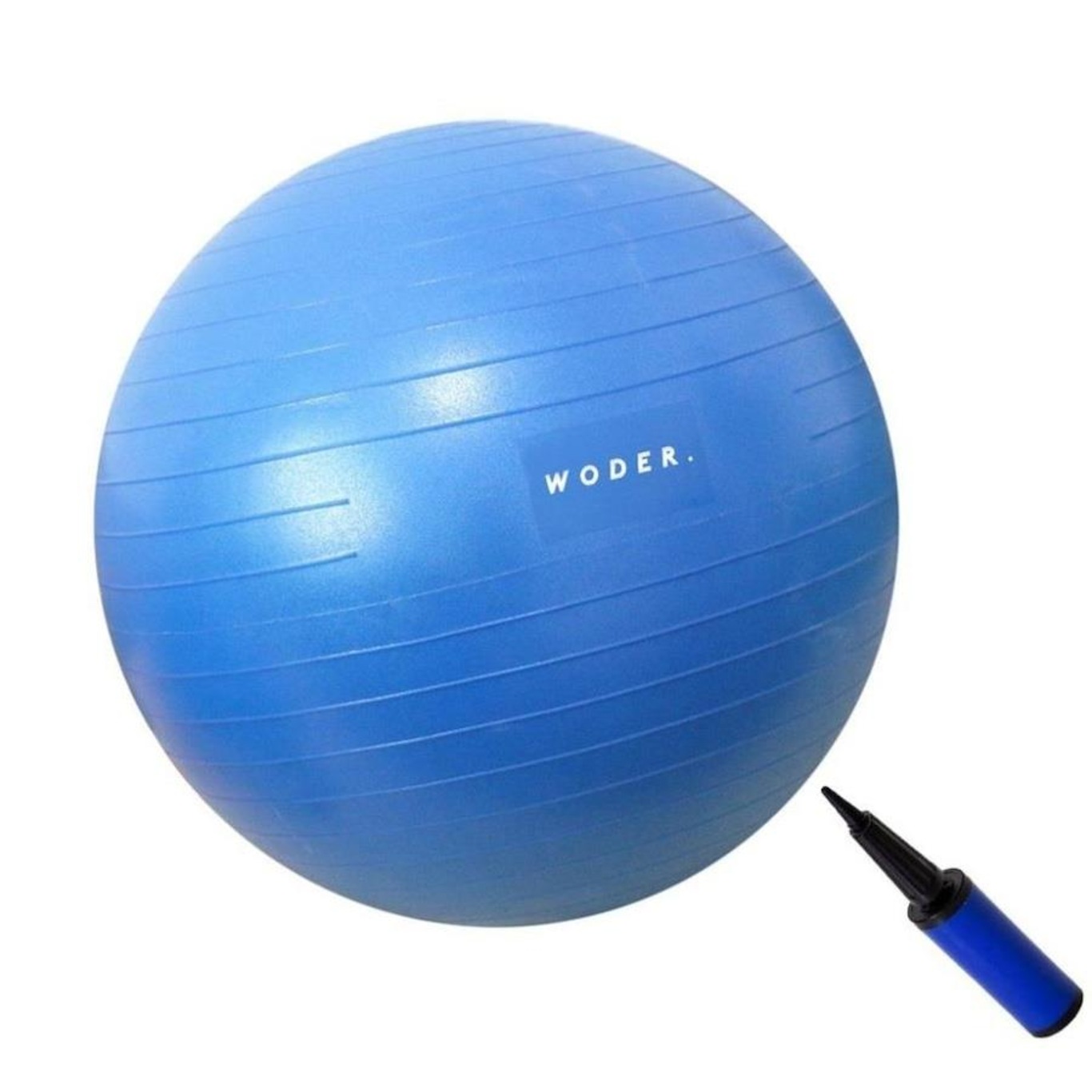 Bola Suiça Pilates Yoga Abdominal Ball 55cm com Bomba Woder - Foto 2