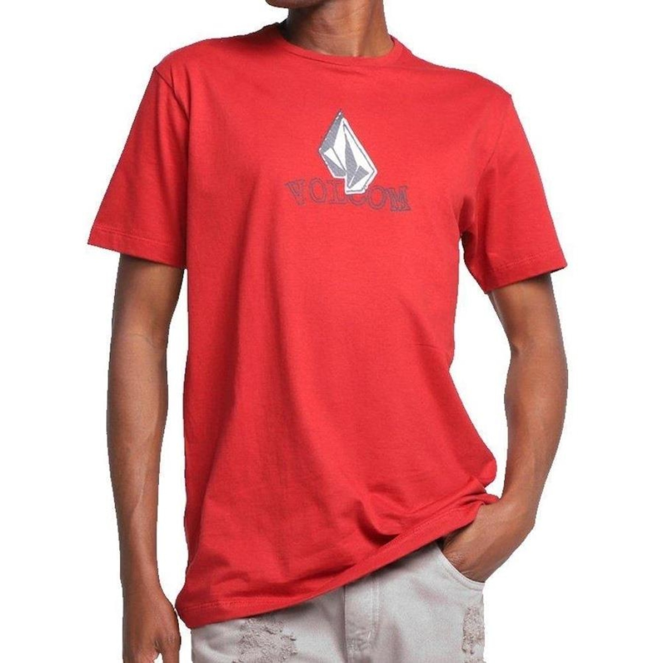 Camiseta Volcom Supple - Masculina - Foto 1