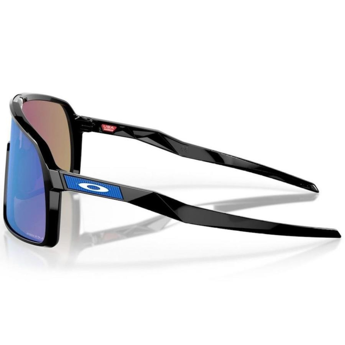 Óculos de Sol Unissex Oakley Sutro Polished Prizm Sapphire - Foto 2