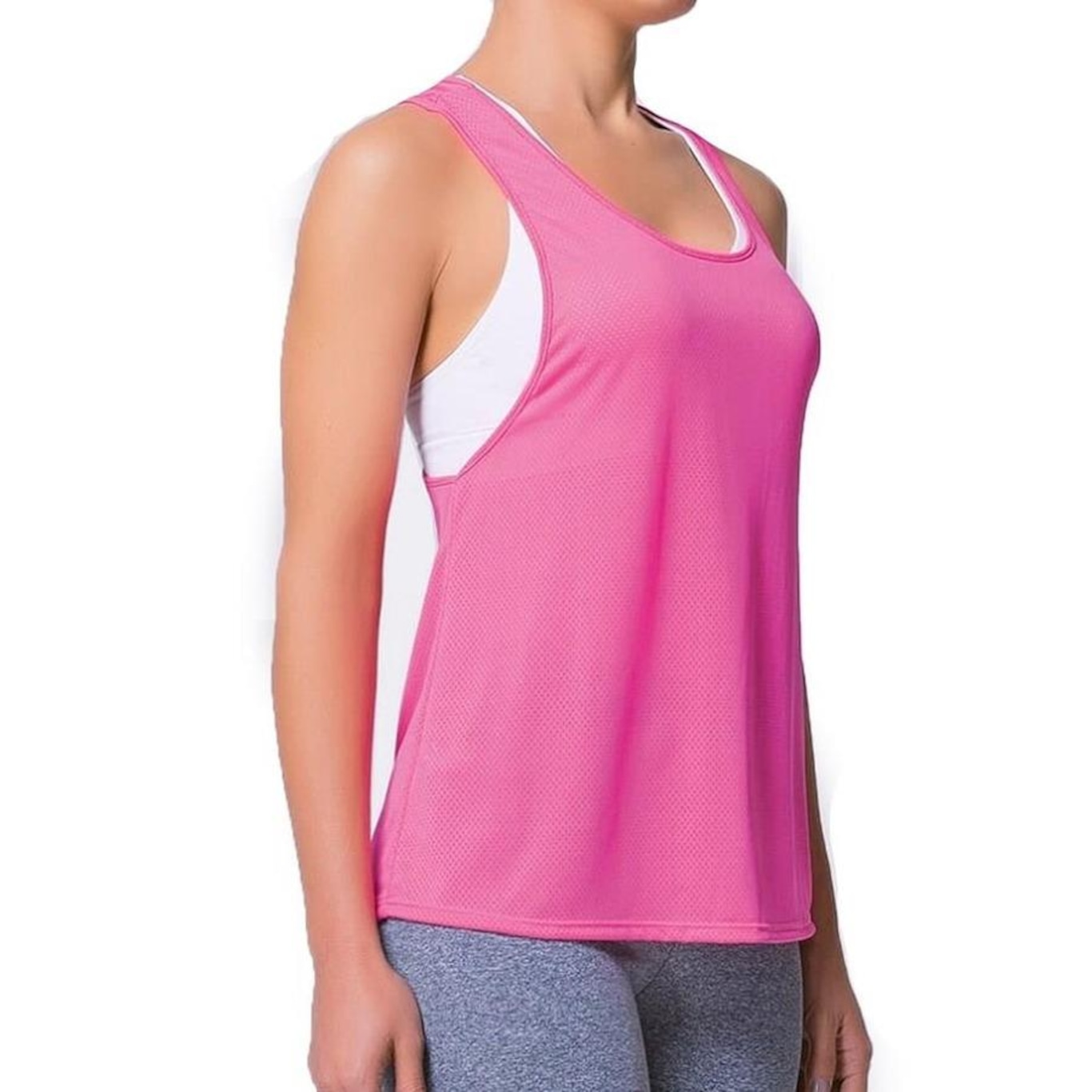 Camiseta Regata Selene Fitness - Feminina - Foto 1