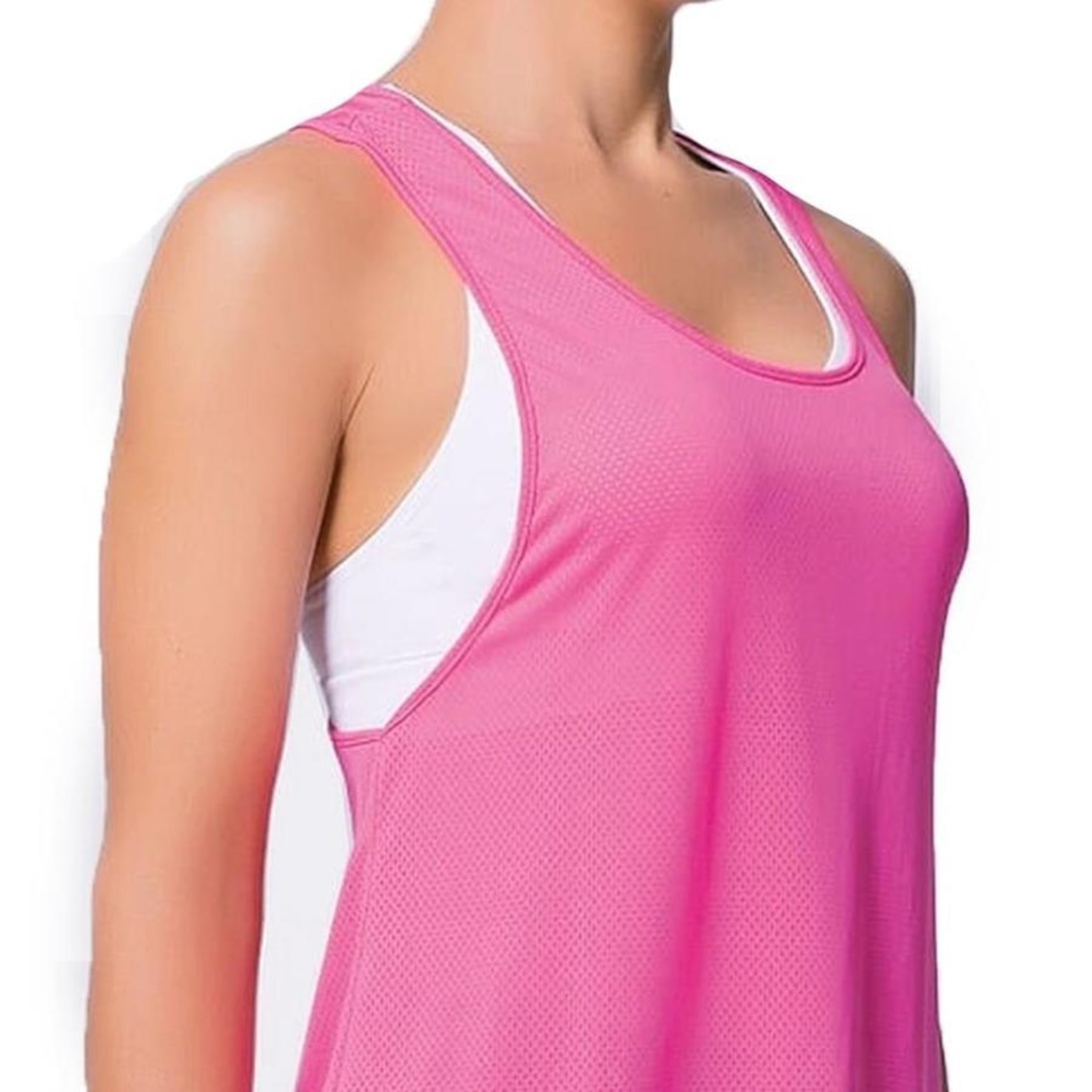 Camiseta Regata Selene Fitness - Feminina - Foto 2