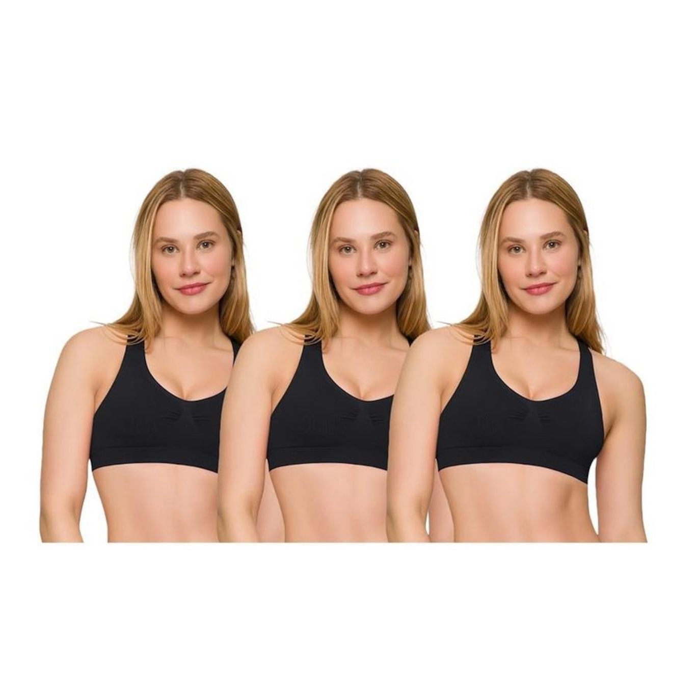 SUTIÃ AIR BRA 2 EM 1-PACK DE 3 UNIDADES –