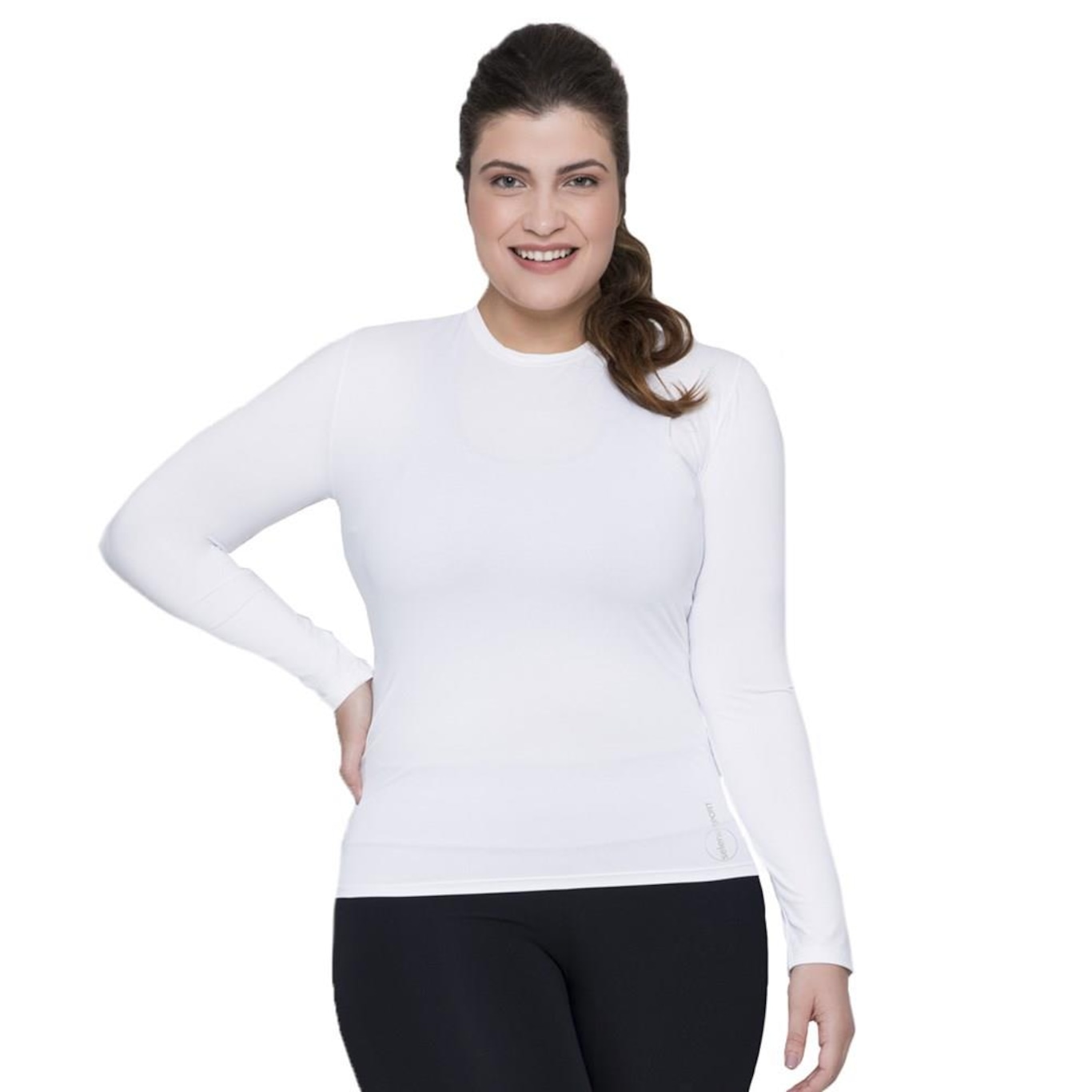 Camisa Térmica Plus Size Selene Proteção UV - Feminina