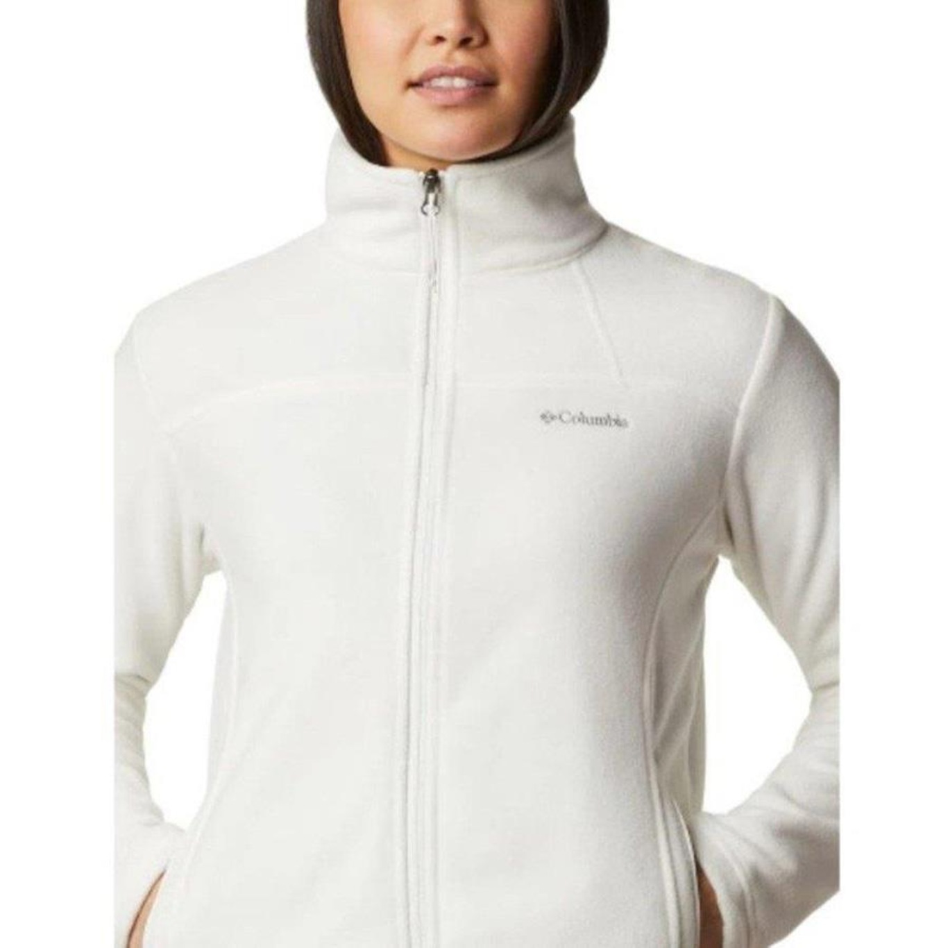 Jaqueta Fleece com Capuz Columbia Fast Trek II - Feminina - Foto 2