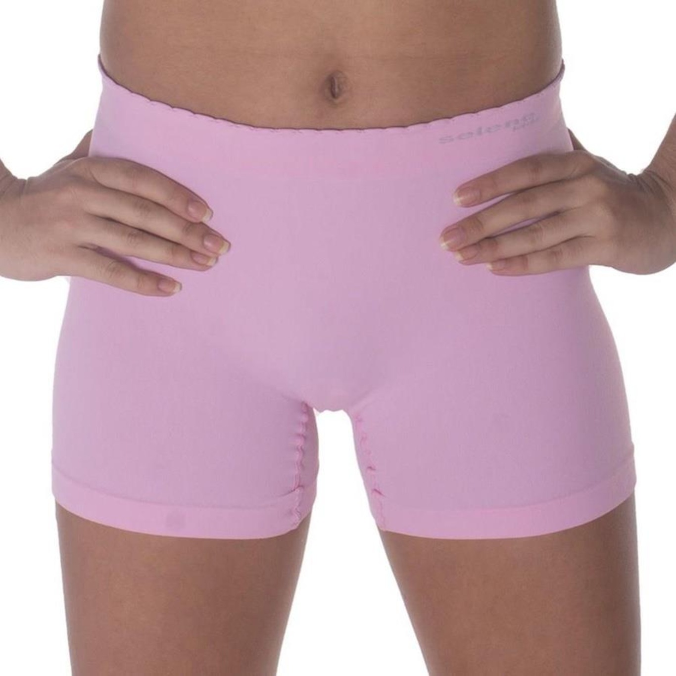 Kit Calcinhas Boxer Selene Sem Costura - 3 Unidades - Infantil - Foto 4