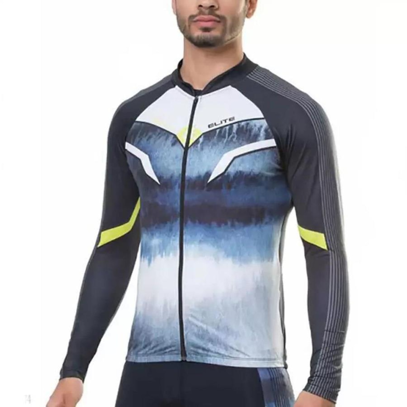 Camisa de Ciclismo Elite 135162 - Masculina - Foto 1