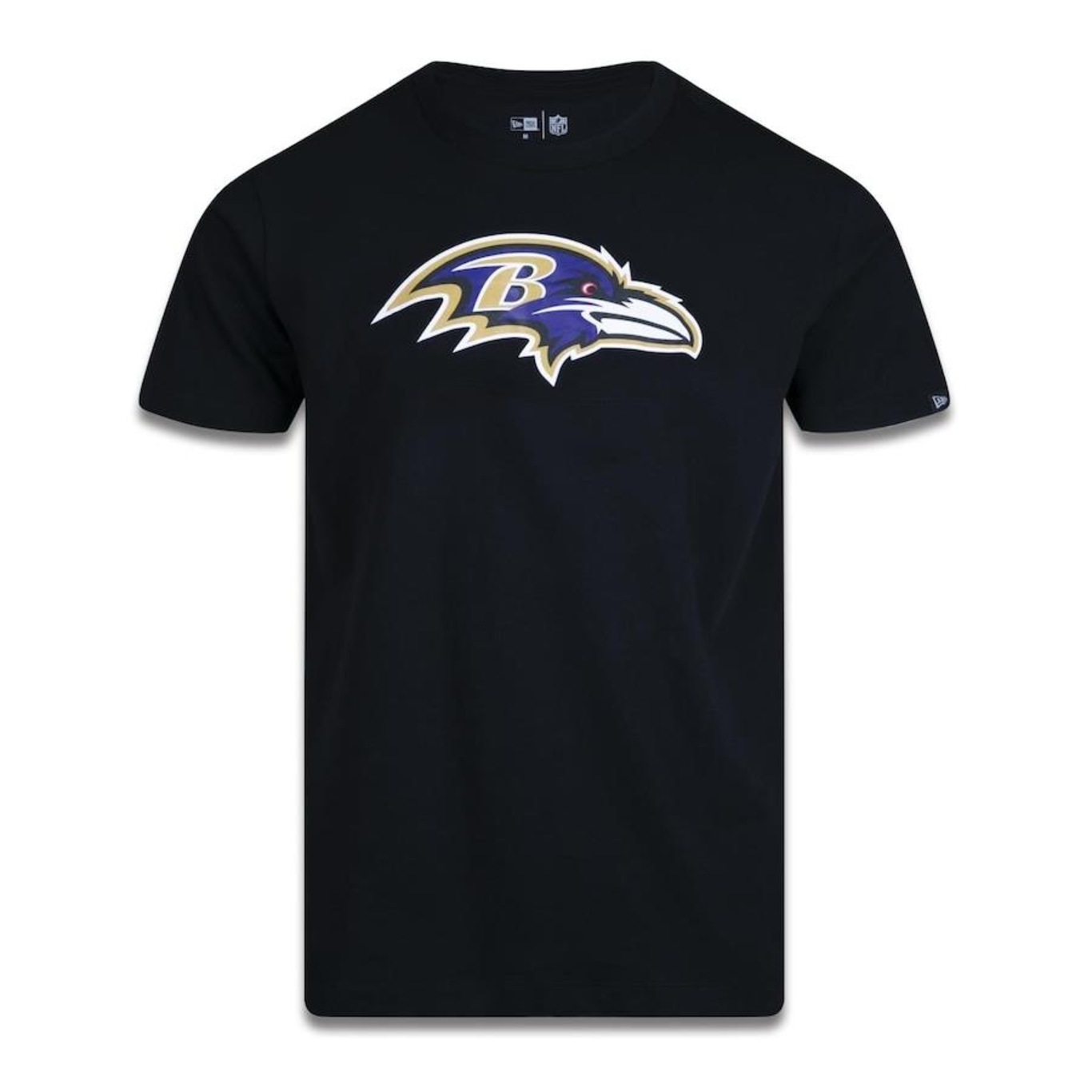 Camiseta New Era Plus Size Regular Manga Curta Baltimore Ravens - Masculino - Foto 1