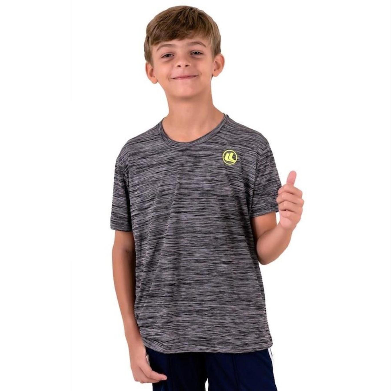 Camiseta Esporte Legal Plank - Infantil - Foto 1