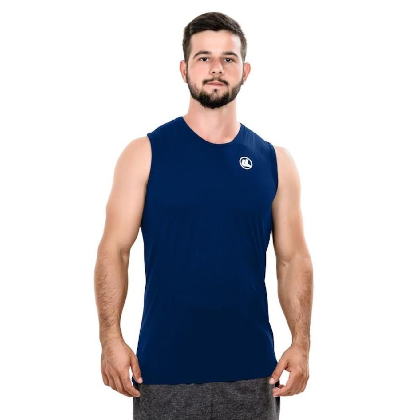 Camiseta Regata Esporte Legal Solutio UV45 - Masculino - Foto 1