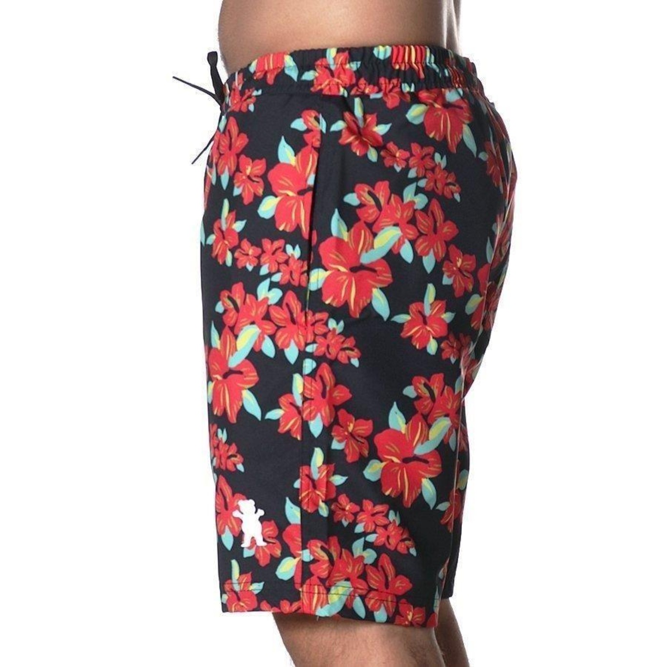 Bermuda Grizzly Hibisco Floral - Masculina - Foto 4