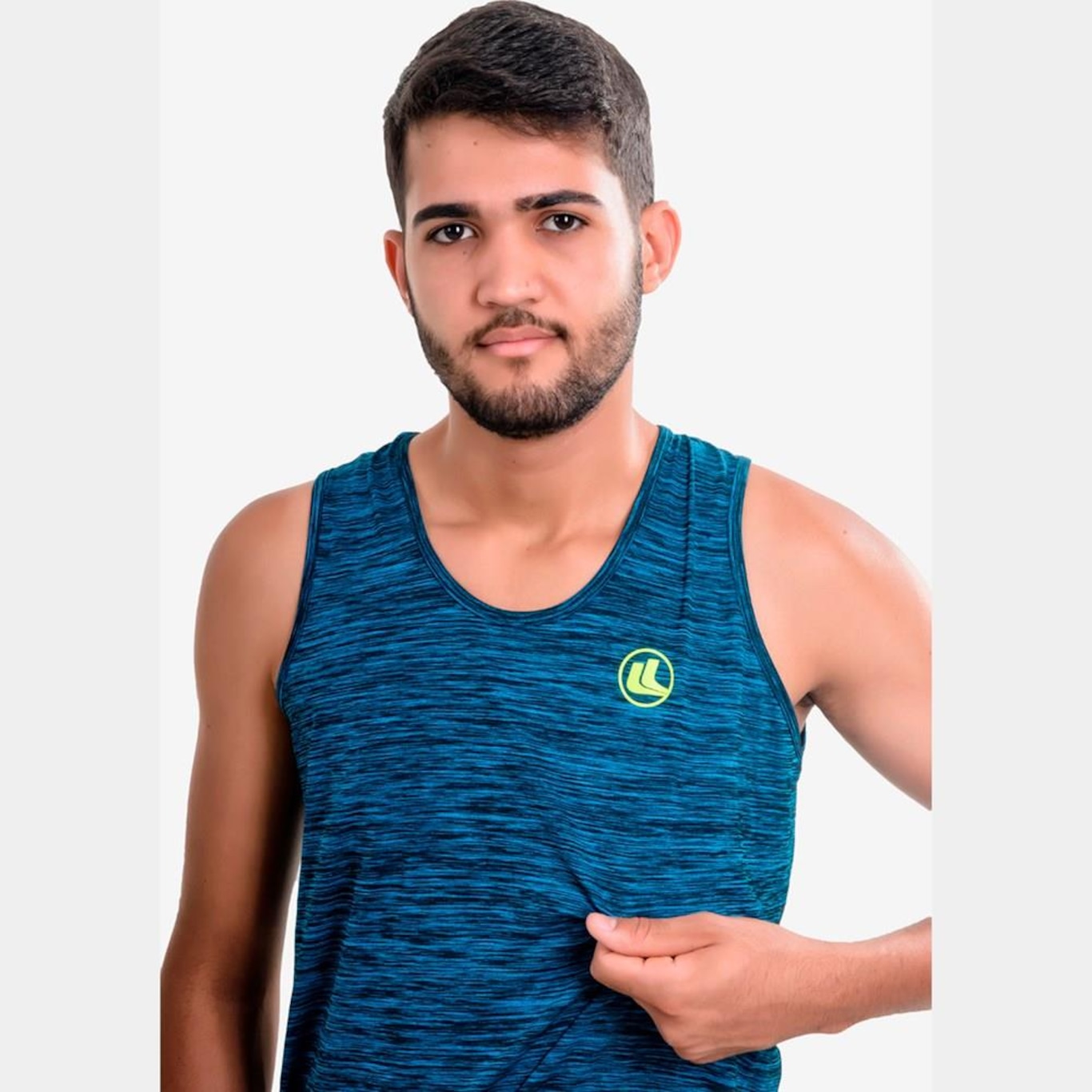 Camiseta Regata Esporte Legal UV45 Poliamida Plank - Masculina - Foto 5