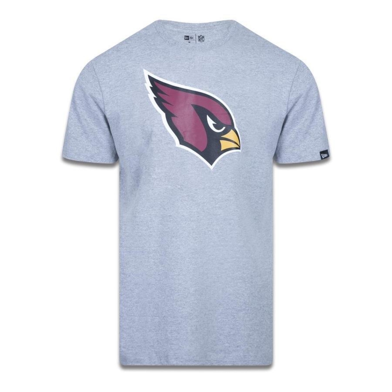 Camiseta New Era Plus Size Regular Manga Curta Arizona Cardinals - Masculino - Foto 1