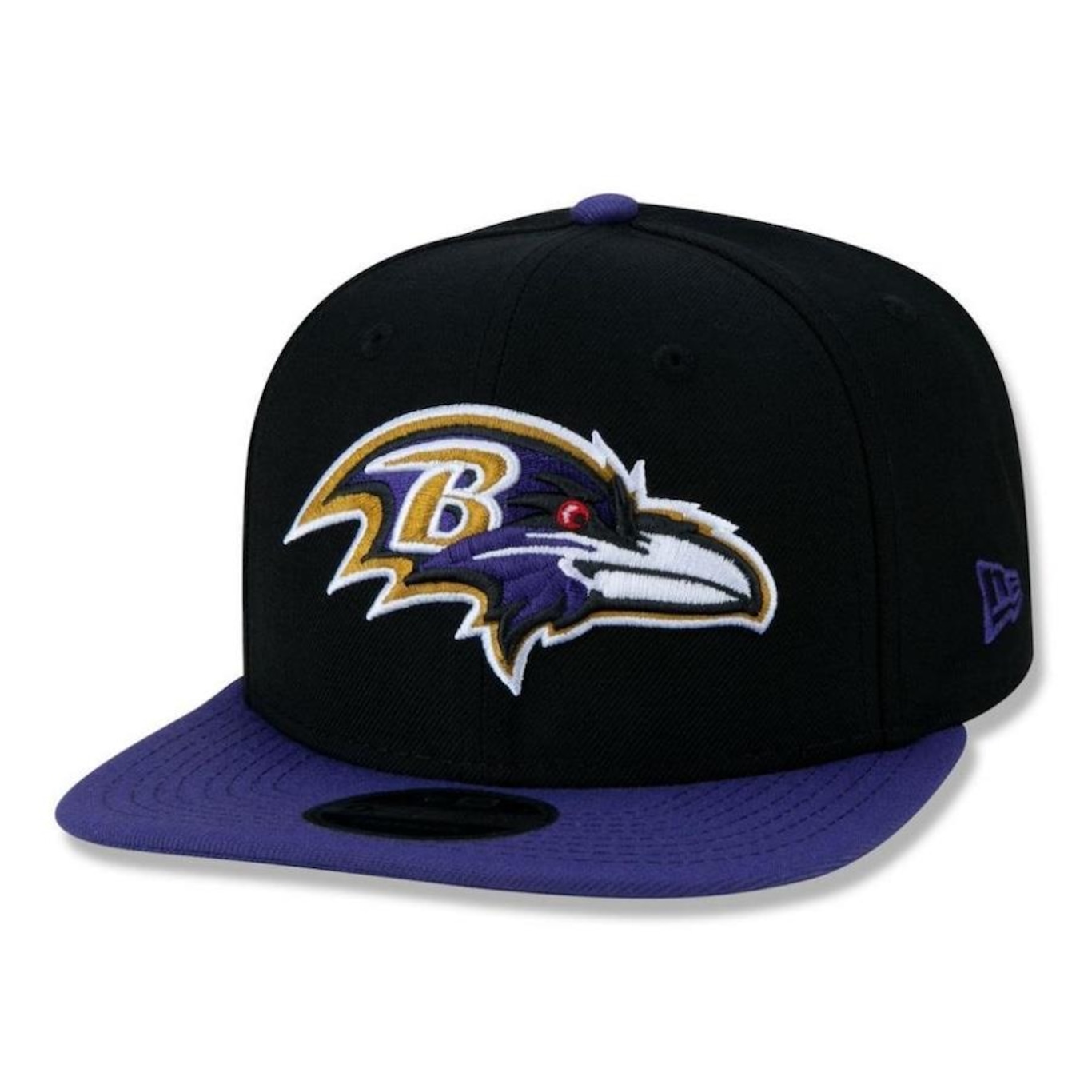 Boné Aba Reta New Era Baltimore Ravens 950 Classic Team NFL - Snapback - Adulto - Foto 1