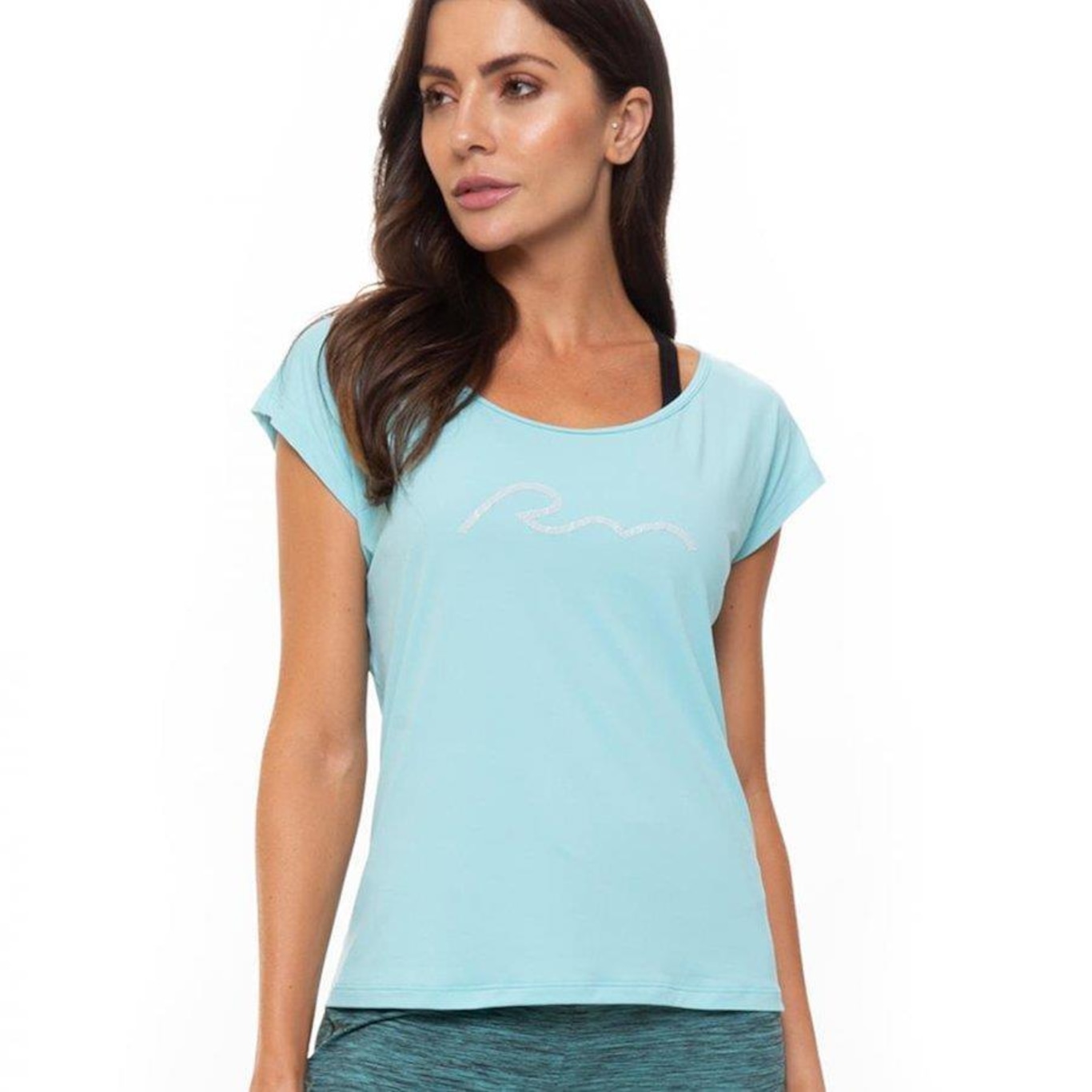 Camiseta Rola Moça Ultracool Touch Bio - Feminina - Foto 1