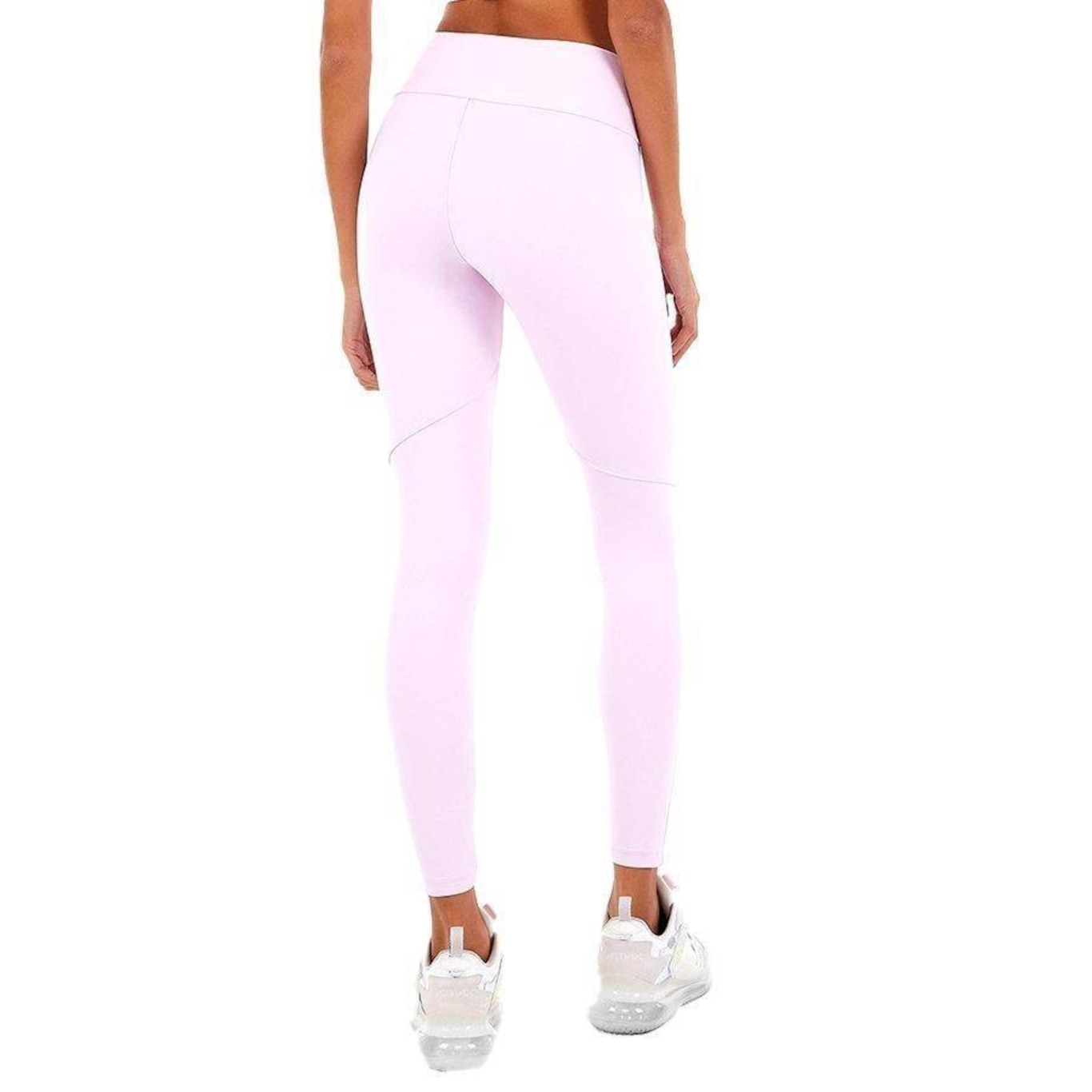 Calça Legging Alto Giro Blackout Recortes - Feminina - Foto 2