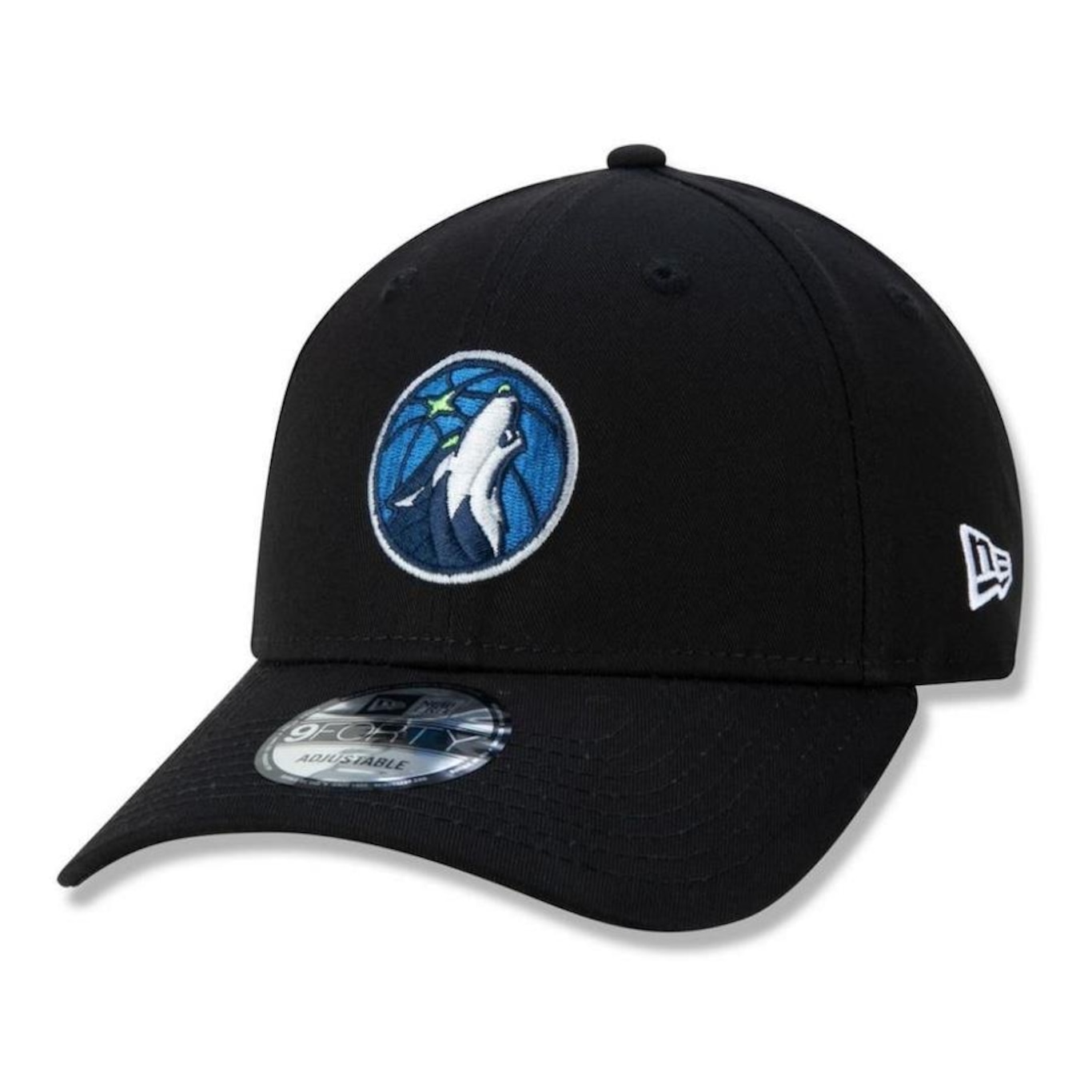 Boné Aba Curva New Era Minnesota Timberwolves 940 A-Frame NBA Primary - Snapback - Adulto - Foto 1