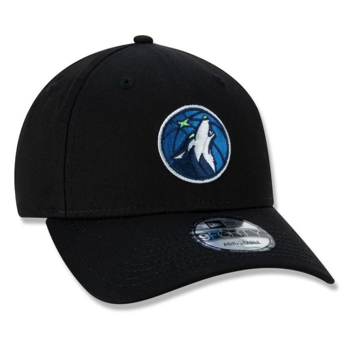 Boné Aba Curva New Era Minnesota Timberwolves 940 A-Frame NBA Primary - Snapback - Adulto - Foto 4