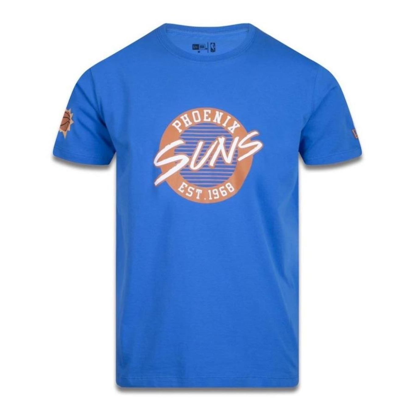 Camiseta New Era Phoenix Suns NBA Have Fun Circle Script - Masculina - Foto 1