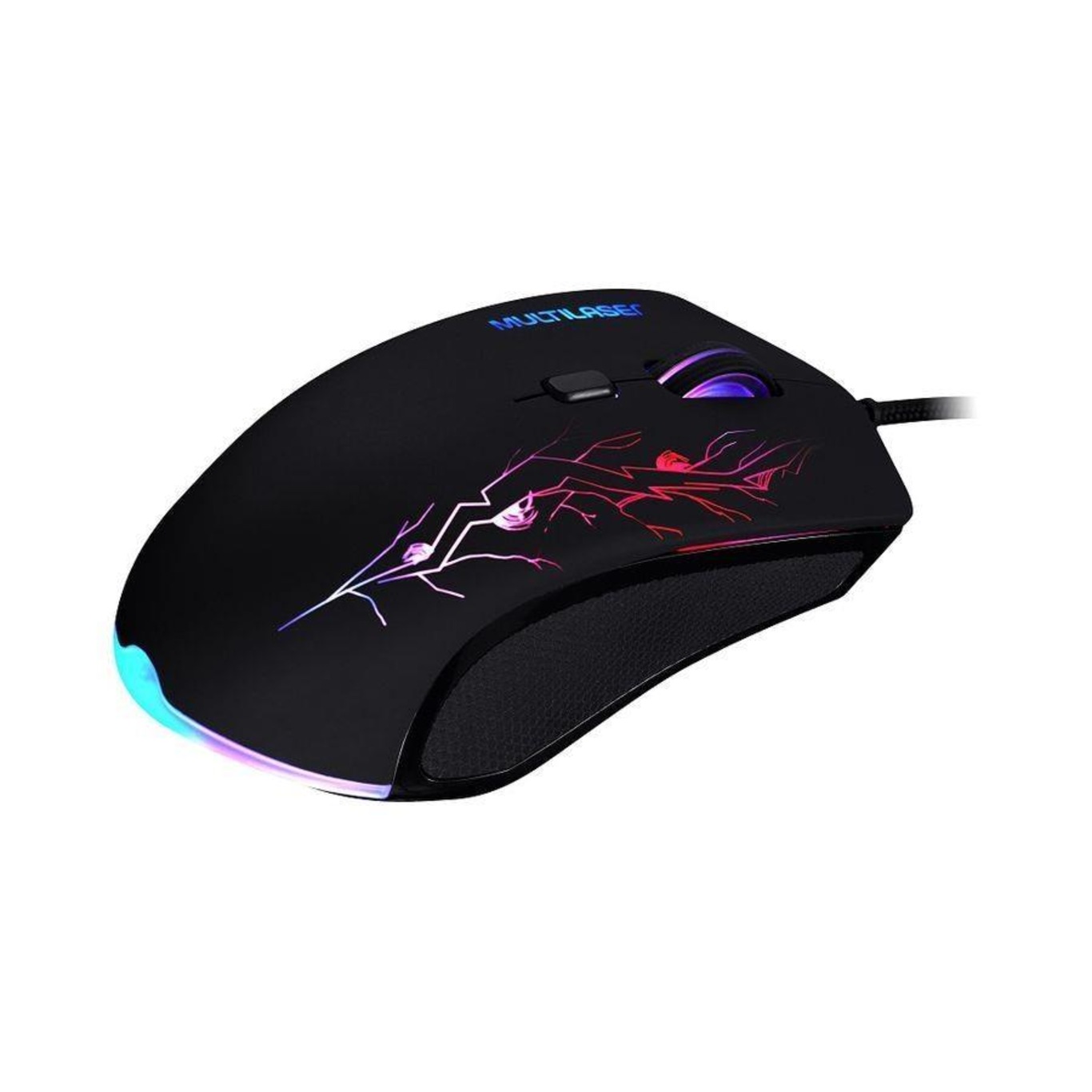 Mouse Gamer Multilaser 3200DPI com 6 Botões Led MO276 - Foto 6