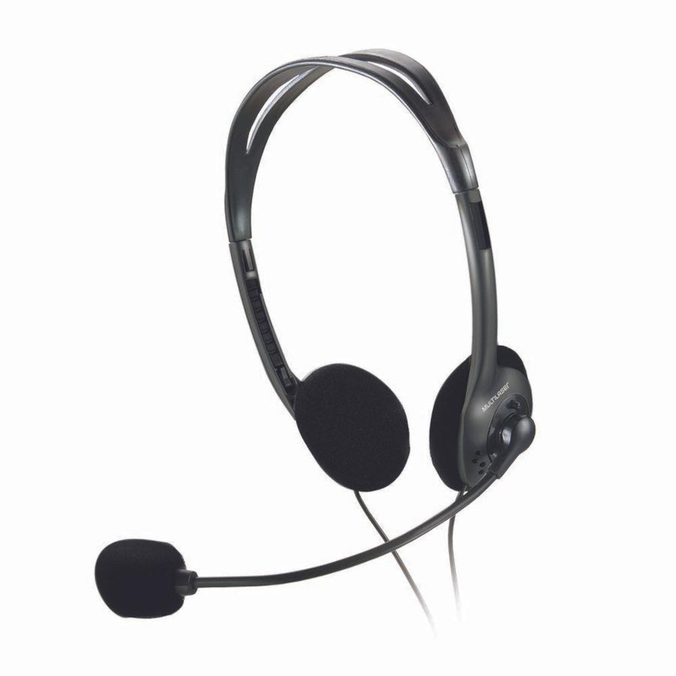 Fone De Ouvido Headset Multilaser Stereo com Fio 32 Ohms P2 PH002 - Foto 1